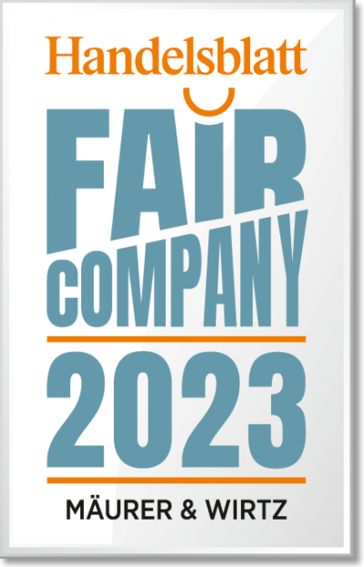 MÄURER & WIRTZ GmbH & Co. KG Logo Fair Company
