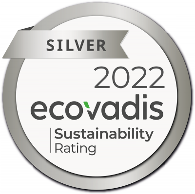 SARIA A/S GmbH & Co. KG Logo ecovadis silver 2022